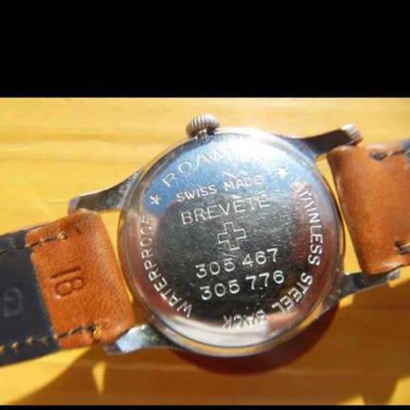 Collectable Vintage 1950's Roamer Inca bloc 17 Jewels Swiss Mechanical Watch - Picture 4 of 8